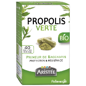ORGANIC GREEN PROPOLIS FROM BACCHARIS