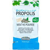 ORGANIC PROPOLIS AND PEPPERMINT LOZENGES