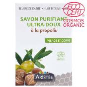ORGANIC  ULTRA-GENTLE PURIFYING SOAP WITH PROPOLIS