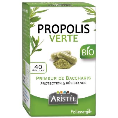 ORGANIC GREEN PROPOLIS FROM BACCHARIS