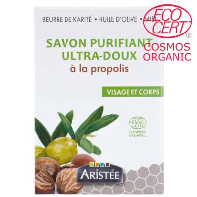 ORGANIC  ULTRA-GENTLE PURIFYING SOAP WITH PROPOLIS