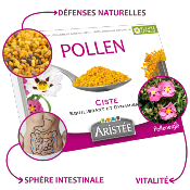 FRESH CISTUS BEE POLLEN ("WILDFLOWER"  DESIGNATION)