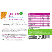 FRESH ORGANIC CISTUS BEE POLLEN - 250 g