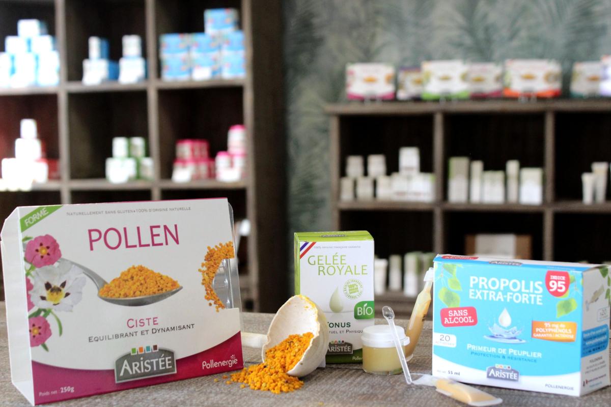 Pollenergie factory shop : beepollen, royal jelly and propolis