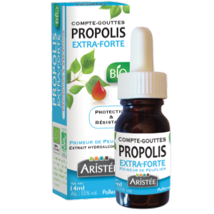 Compte-gouttes  la propolis extra-forte de peuplier BIO Ariste